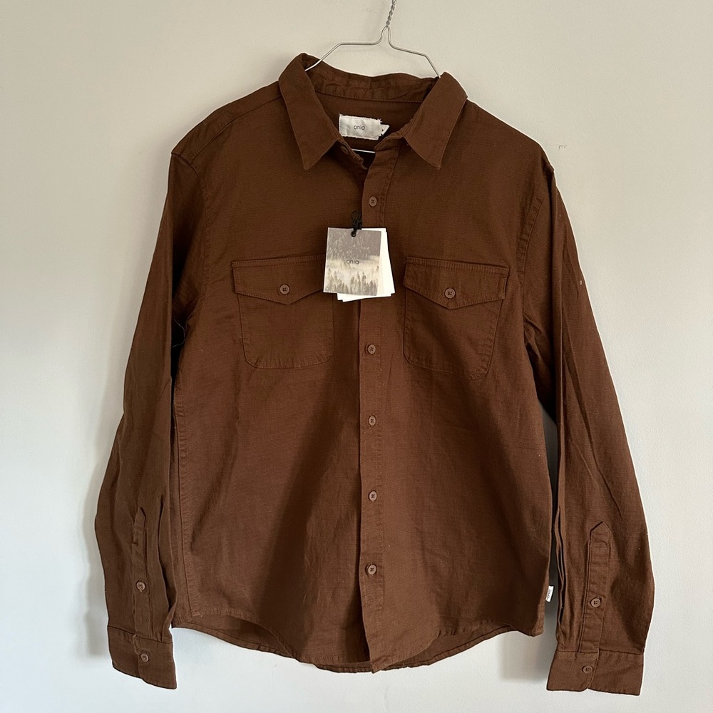 NWT Onia all terrain over shirt